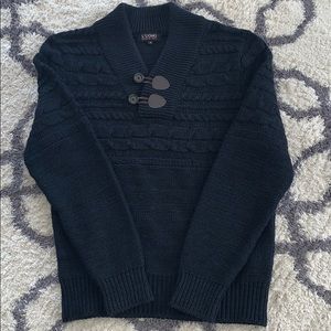 Men’s Cable Knit Wool Sweater